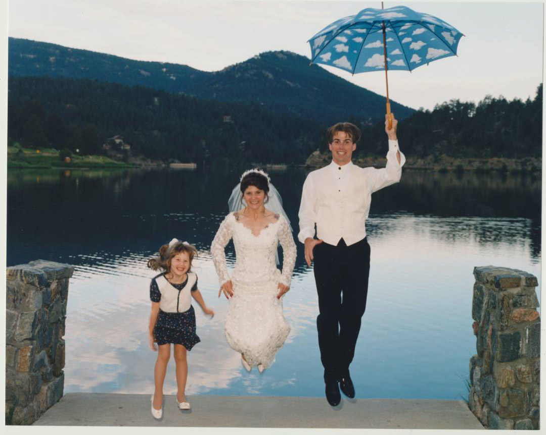 wedding jump in evergreen